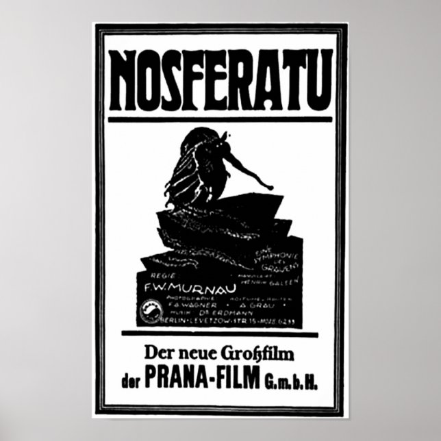 poster de Nosferatu 1922 (Frente)