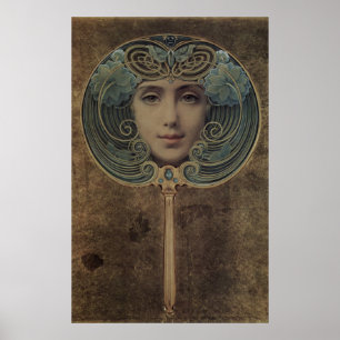 Poster de Nouveau da arte de Louis Welden Hawkins
