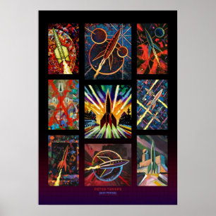 Poster de nove foguetes