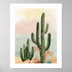 Poster de Nursery Saguaro Cactus