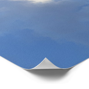 Poster de nuvem 16"x12"