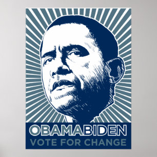 Poster de Obama Biden