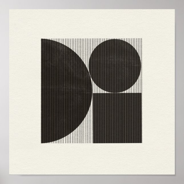 Poster de Objeto Minimalista 02 (Frente)