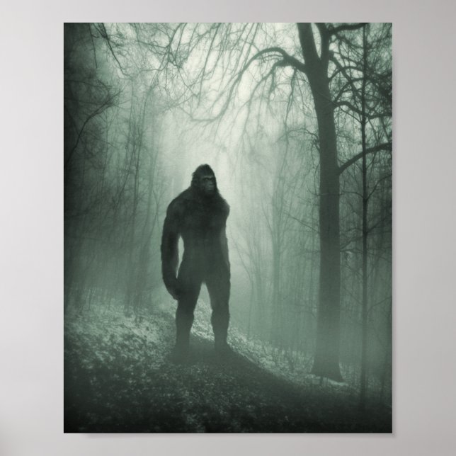 Poster de Observador Silencioso Bigfoot / Sasquatc (Frente)