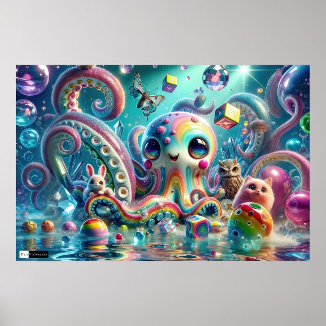 Poster de Octopus de Candyland Shapeshifhifage (Frente)