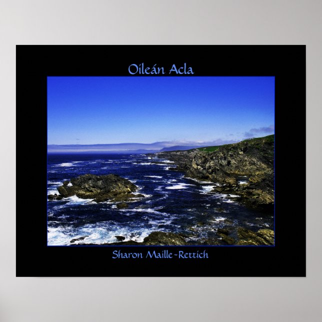 Poster de Oileán Acla (Ilha Achill)... (Frente)