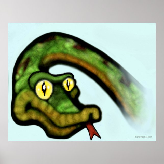 Poster de Olhos cobra (Frente)