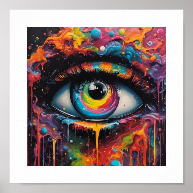 Poster de Olhos de Deus (Frente)