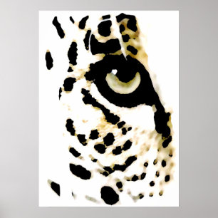Poster de Olhos-Leopardo - Animais Selvagens De Ar