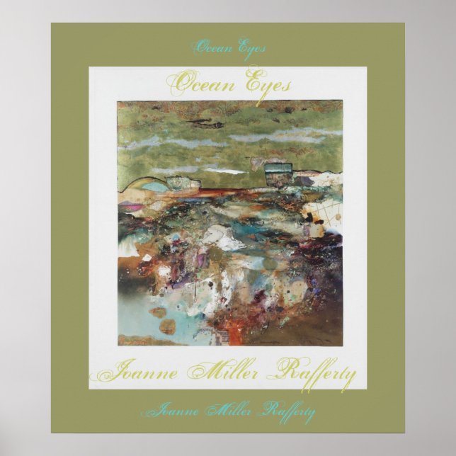 Poster de Olhos Oceanos (Frente)