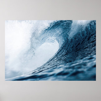 Poster de onda oceânica