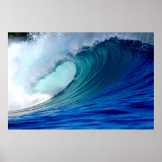 Poster de Onda Oceânica - Fotos do Surf das Ilhas