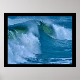 Poster de Onda Oceano Grande Surf
