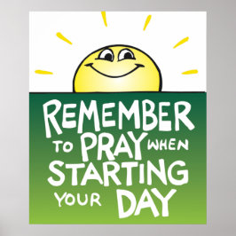 Poster de oração