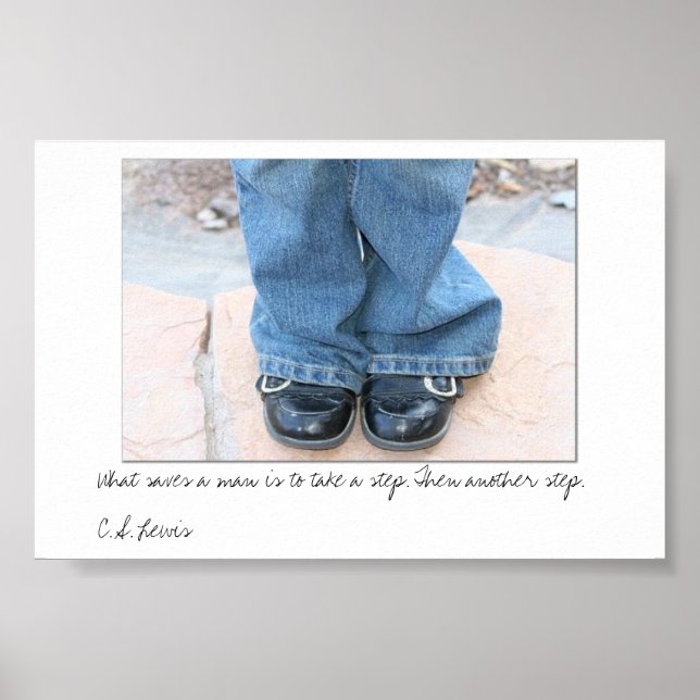 Poster Dê Outro Passo (Frente)