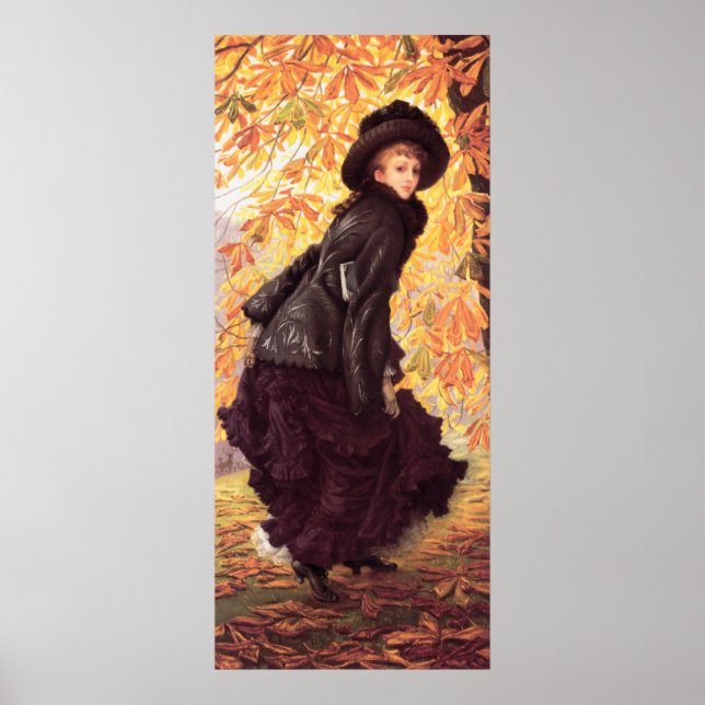 Poster de outubro de James Tissot (Frente)