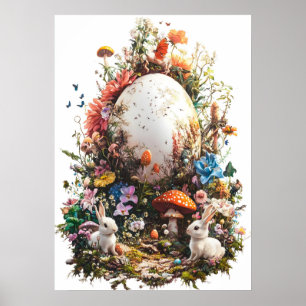 Poster de Ovos de felz pascoa