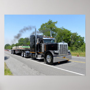 Poster de P. Moran Peterbilt 379