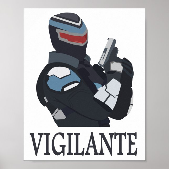 poster de pacificador vigilante (Frente)