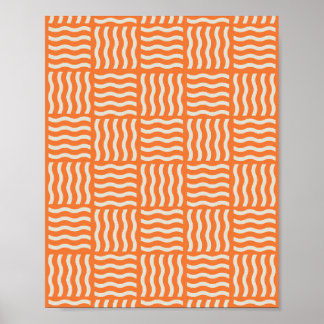 Poster de Padrão de Ânimo Retroativo - Abster Vibr