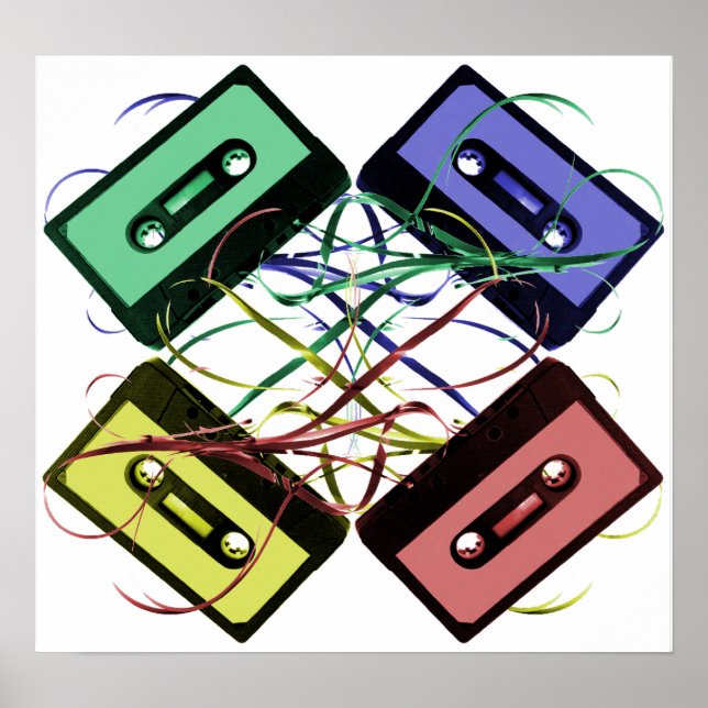 Poster de padrão de fita (Frente)
