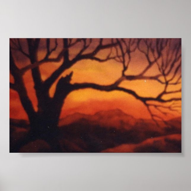 Poster de Paisagem do País (Frente)