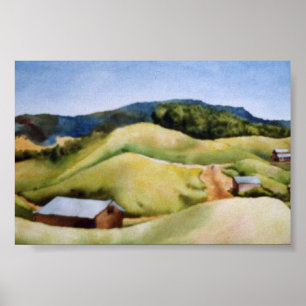 Poster de Paisagem do País