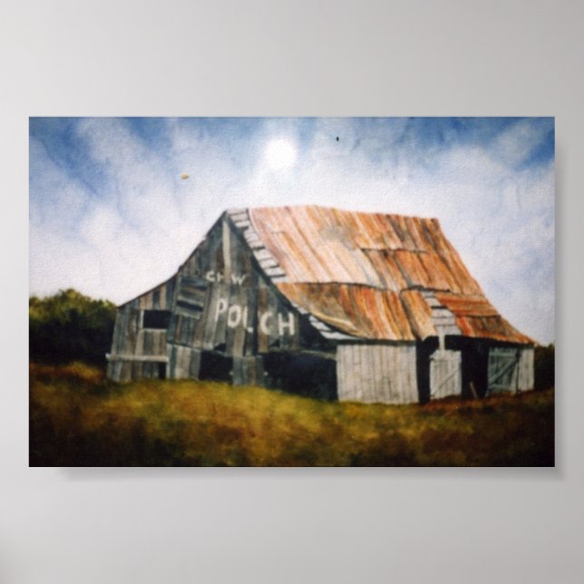Poster de Paisagem do País (Frente)