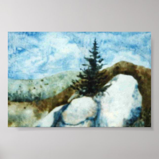Poster de Paisagem do País (Frente)