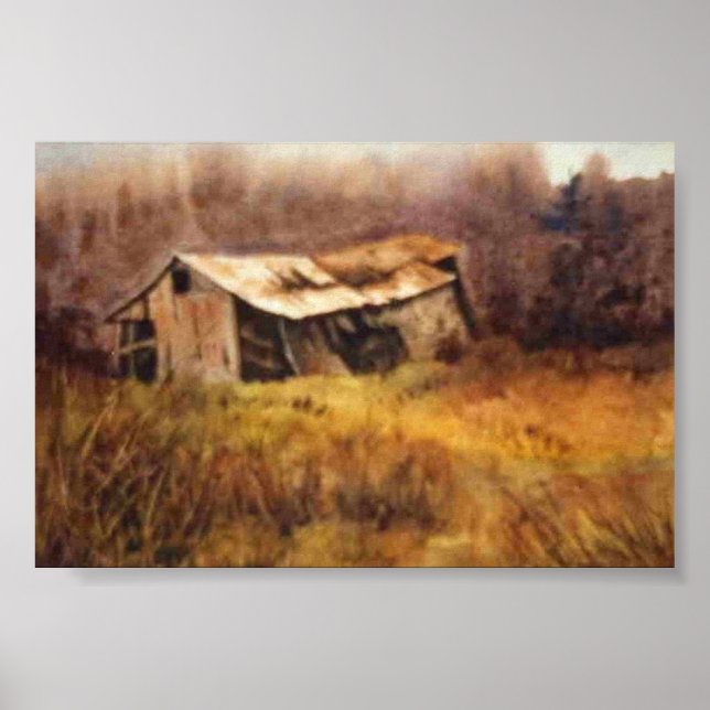 Poster de Paisagem do País (Frente)