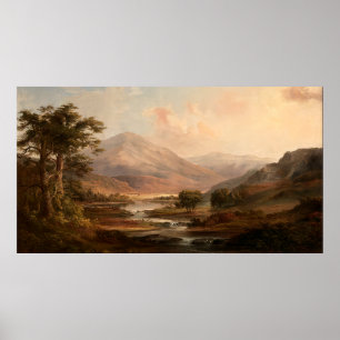 Poster de Paisagem Escocês
