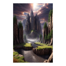 Poster de Paisagem Fantasia