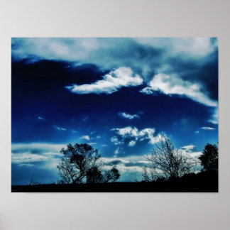 Poster de paisagens de arte vivas