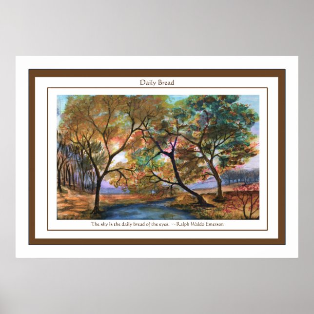 Poster de pão diário (Frente)