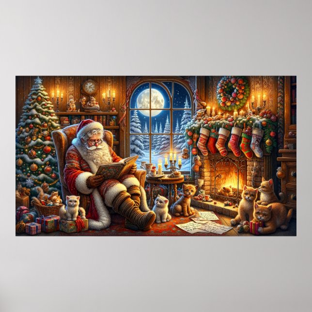 Poster de Papai noel (Frente)
