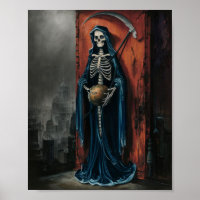 Poster de Papai noel de Muerte de Escuros
