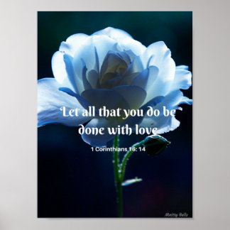 Poster de papel. 20x20.