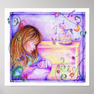 Pôster de papel de valor Carousel Dreams 19" X 13"
