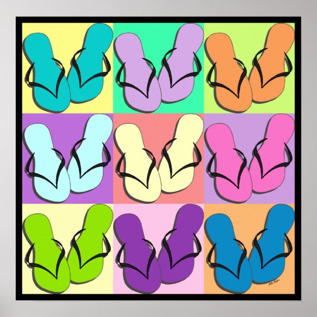 Poster de Parada de Fluxo de sacudir (Frente)