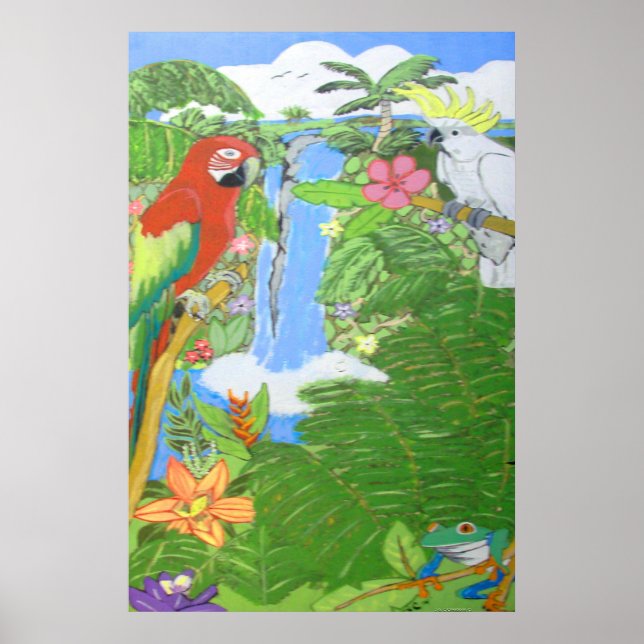 Poster de Paraíso Tropical (Frente)
