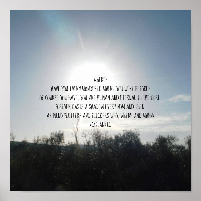 POSTER DE PAREDE ART E DESIGN (Frente)