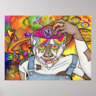 poster de parede "Buckethead & Trippie" 18x24