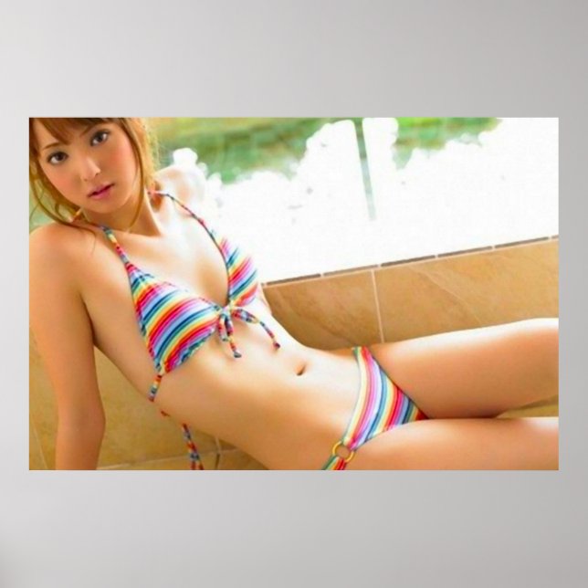 poster de Parede de Beleza Asiática 2016 (Frente)