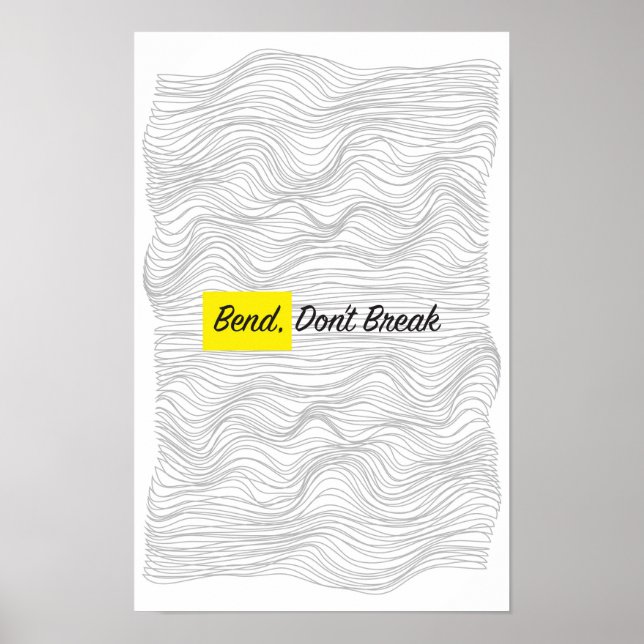 Poster de parede Inspirador (Frente)