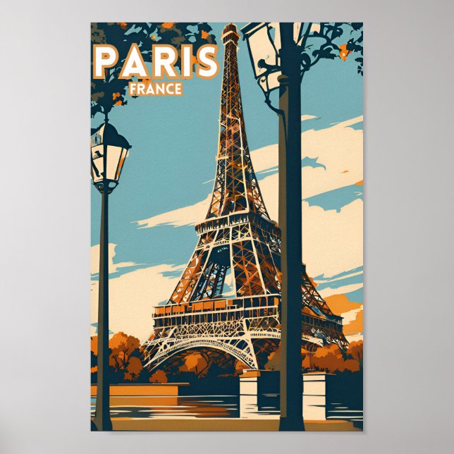 Poster de Paris de Viajante (Frente)