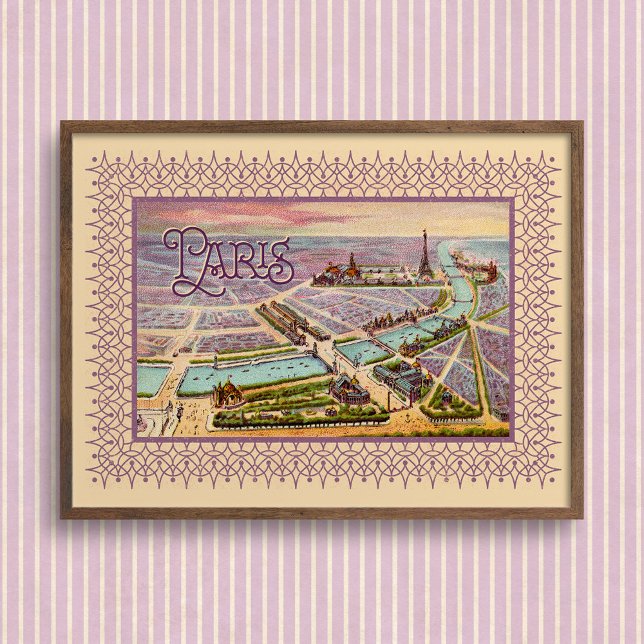 Poster de Paris Expo 1900 com Título (Criador carregado)