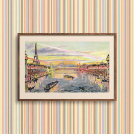 Poster de Paris Pastel (Matte)