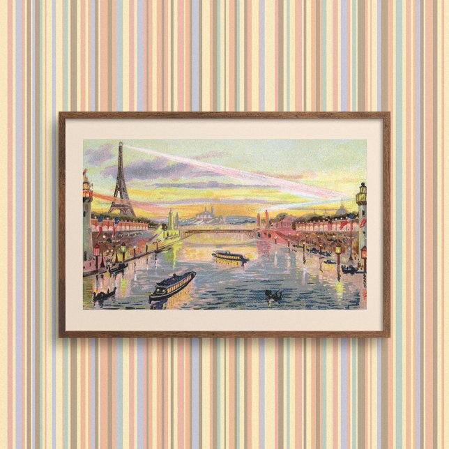 Poster de Paris Pastel (Matte) (Criador carregado)