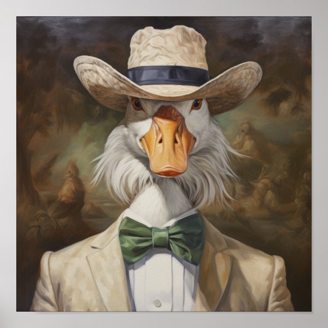 Poster de Pato Kent Vibrante - Trabalho de arte de (Frente)