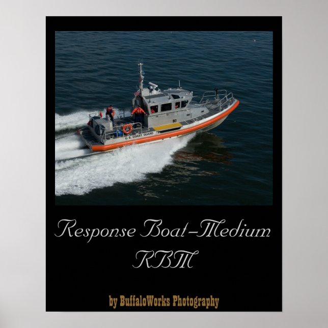 Poster de patrulha de Guarda costeira (Frente)